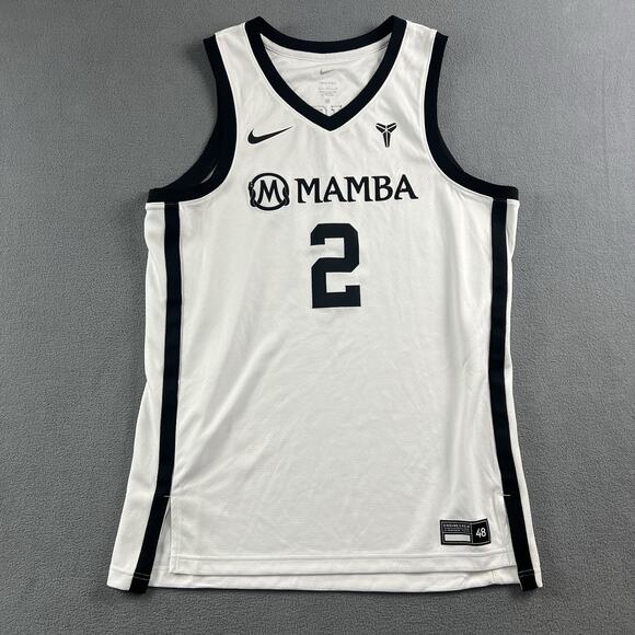 Nike Kobe Gigi Bryant Mambacita Jersey Womens 48 White Athletic Basketball - Picture 1 of 12